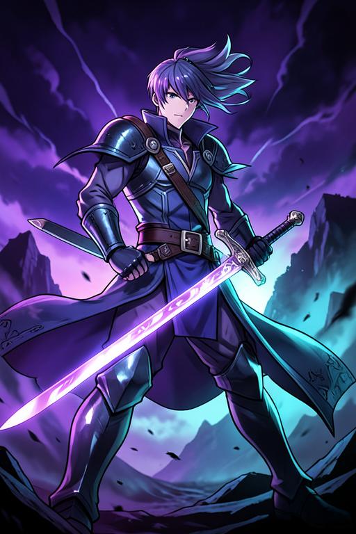 Pôster de Ronin Neon